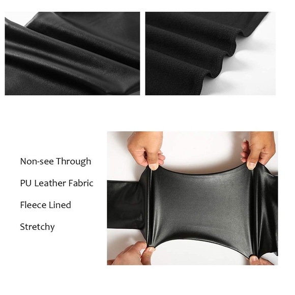 Tango please, π leather black pant - Picture 8 of 8